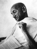 Mahatma Gandhi Aged 77 Years Old c.1936 Photographic Print