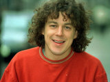 Actor Alan Davies at Photocall in London Announce Second Series of BBC TV Program Jonathan Creek Lámina fotográfica