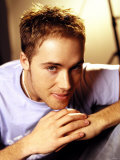 Hollyoaks Actor Marcus Patrick Who Plays the Character Ben Mothers Day Feature December 2001 Lámina fotográfica