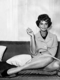 Sophia Loren at the Savoy Hotel London Photographie