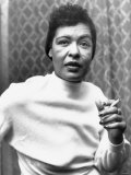 Billie Holiday Jazz Singer Entertainment Smoking Photographic Print