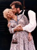 Petula Clark Singer Actress with Clive Carter Actor in a Scene from the Play Someone Like You Lámina fotográfica