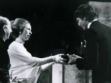 Princess Anne Presents Actor Christopher Reeve with Bafta Award For Appearence in Princess Anne Presents Actor Christopher Reeve with Bafta Award For Appearence in