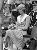 Prince Charles Princess Diana July 1983 Royal Visits Canada Photographic Print