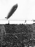 Graf Zeppelin Passing Low over Wembley Stadium During FA Cup Final Where Arsenal Beat Huddersfield Photographic Print