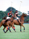 Prince Charles Playing Polo at Smiths Lawn, Windsor May 1987 Photographic Print