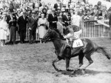 Milford Horseracing and Jockey Lester Piggott Fotografisk tryk
