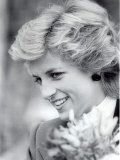 Princess Diana of Wales Visiting the Age Concern Day Centre in Durham Photographic Print