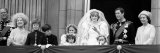 Queen Elizabeth II, Prince Philip, Prince Charles, Princess Diana on Balcony of Buckingham Palace Photographic Print