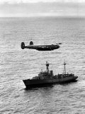 Drop over Weather Ship "India" from Raf Shackleton of 204 Squadron Photographic Print