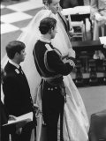 Prince Charles and Princess Diana Wedding Photographic Print