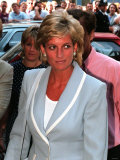 Princess Diana Arrives at the English National Ballet in South Kensington For a Informal Lunch Photographie