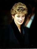 Princess Diana at the Relaunch of Birthright Charity November 1993 Photographie