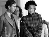 Prince Charles and Princess Diana September 1981 Royalty at the Braemar For the Highland Games Photographic Print
