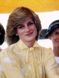 Princess of Wales at St Johns Ambulance Regional Centre at Alice Springs Australia Princess Diana Photographie