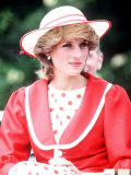 Princess Diana in Canada at the Festival of Youth in St Johns Newfoundland June 1983 Photographie