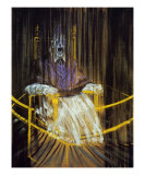 Etude d'Apres le Portrait du Pape Innocent X par Velasquez, c.1953 Prints by Francis Bacon