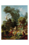 L'Amant Couronne Prints by Jean-Honoré Fragonard