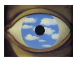Le Faux Miroir, c.1950 Print by Rene Magritte