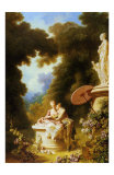L'Amour-Amitie Pósters por Jean-Honoré Fragonard