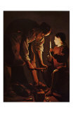 Sait Joseph Charpentier Posters by George De La La Tour