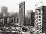 The Flatiron Building, New York City, c.1916 Affiche