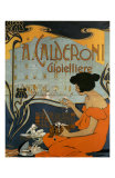 A Calderoni Gioiellerie, c.1898 Kunstdrucke von Adolfo Hohenstein