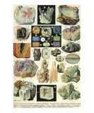 Mineraux II Prints