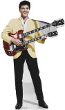Elvis Yellow Jacket Silhouette découpée