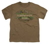 Youth: Survivor - Gabon Distressed T-shirts