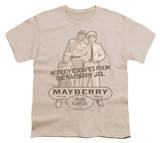 Youth: Andy Griffith - Mayberry Jail T-Shirt