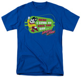 Mighty Mouse - Here I Come! T-shirts