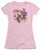 Juniors: Beverly Hills 90210 - Gang in Logo T-Shirt