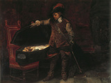 Oliver Cromwell Giclee Print by Paul Delaroche