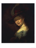 Saskia As a Girl Giclee Print by Rembrandt van Rijn 