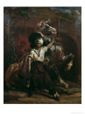 The Sign Board of the Farrier Giclee Print by Jean-louis-andre-theodore Gericault