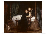 The Princes in the Tower Giclee Print by Paul Delaroche