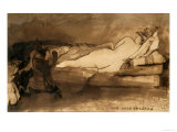 Sub Clara Nuda Lucerna Giclee Print by Victor Hugo