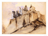 Castle at Vianden Giclee Print by Victor Hugo