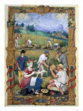 Month of August Giclee Print by Claude Gouffier