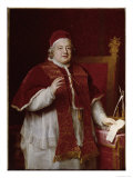 Pope Clement XIII Giclée-tryk af Pompeo Batoni Pope Clement XIII Giclée-tryk af Pompeo Batoni