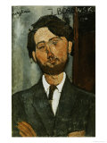 Portrait of Leopold Zborowski Giclee Print by Amedeo Modigliani
