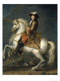 Louis XIV of France Giclee Print by Renã© Antoine Houasse