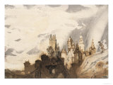 Le Gai Chateau Giclee Print by Victor Hugo