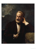 Victor Hugo Giclee Print by Francois Nicolas Chifflard