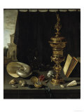 Still-Life With Goblet reproduction procédé giclée par Pieter Claesz