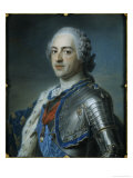 Louis XV of France Giclee Print by Maurice Quentin de La Tour