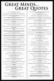 Great Minds - Great Quotes Posters