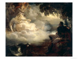 Allegory of France Reproduction procédé giclée par Joseph Franque