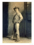 Gavroche Lámina giclée por Gustave Brion Gavroche Lámina giclée por Gustave Brion